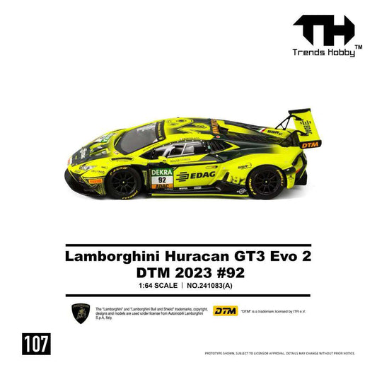 Trends Hobby 1:64 Lamborghini Huracan GT3 Evo 2 DTM 2023 No.92
