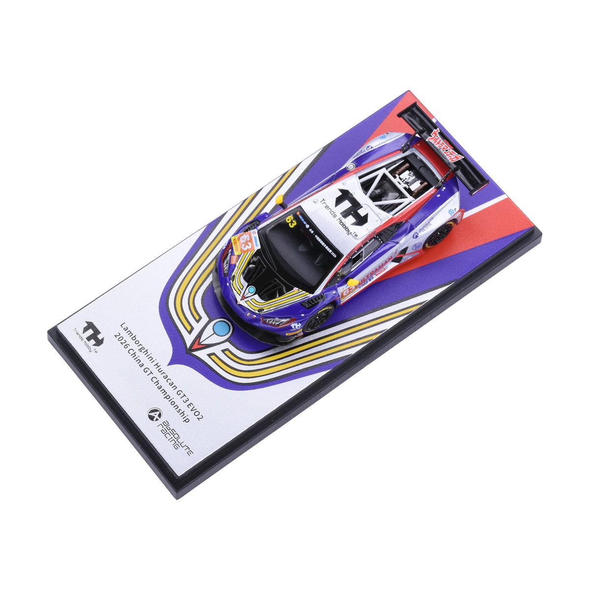 Trends Hobby 1:64 Lamborghini Huracan GT3 EVO2 Absolute Racing 2026