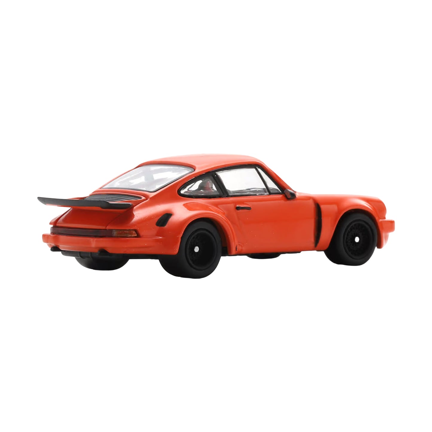 Spark 1:64 Porsche 911 3.0 RSR Jagermeister Orange with Black Wheels