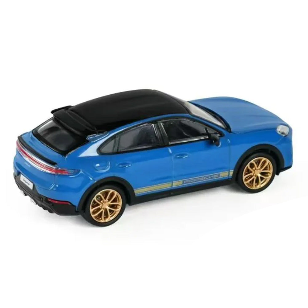 Trends Hobby 1:64 Porsche Cayenne Turbo GT Blue 241090C