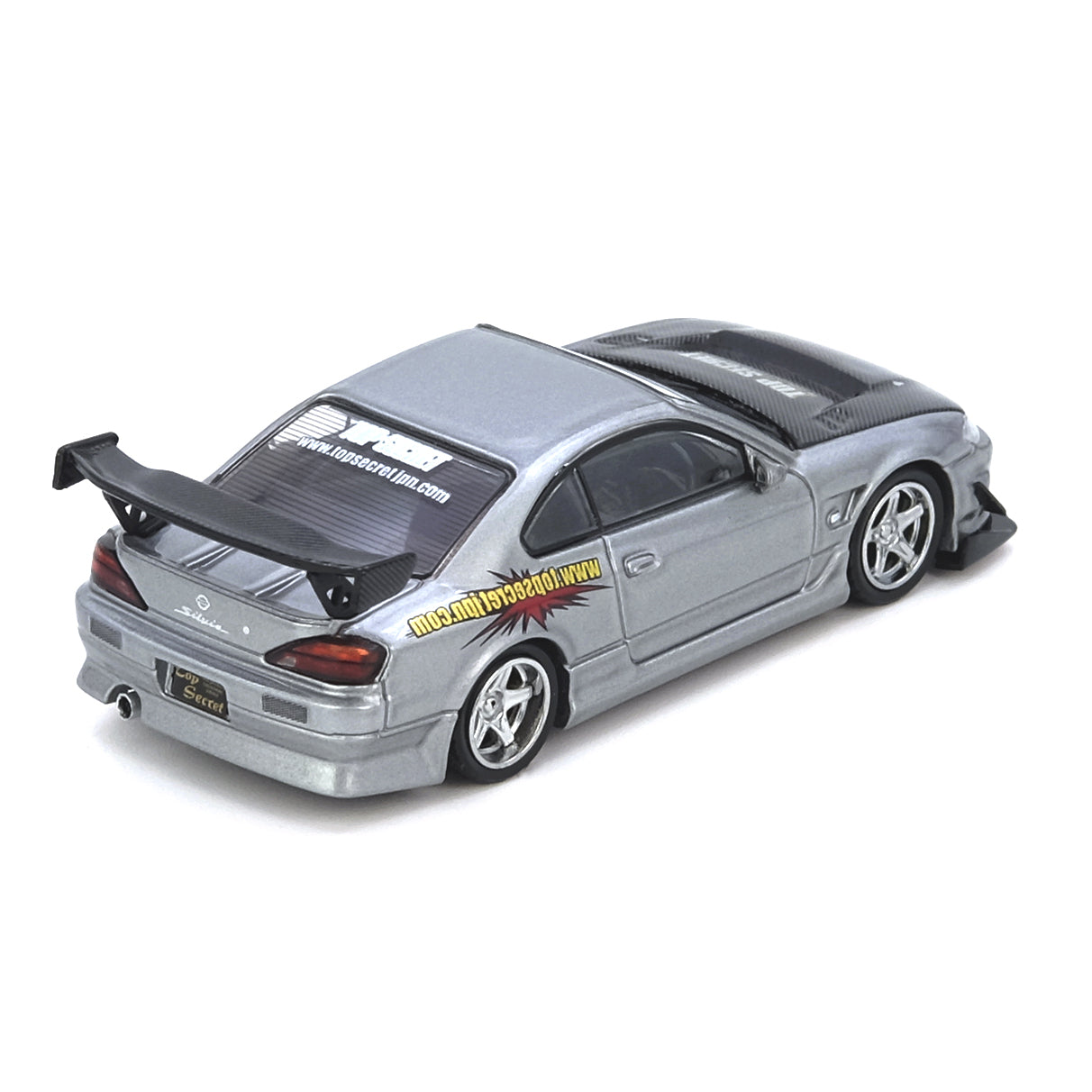 Inno64 1:64 Top Secret Silvia S15 Silver