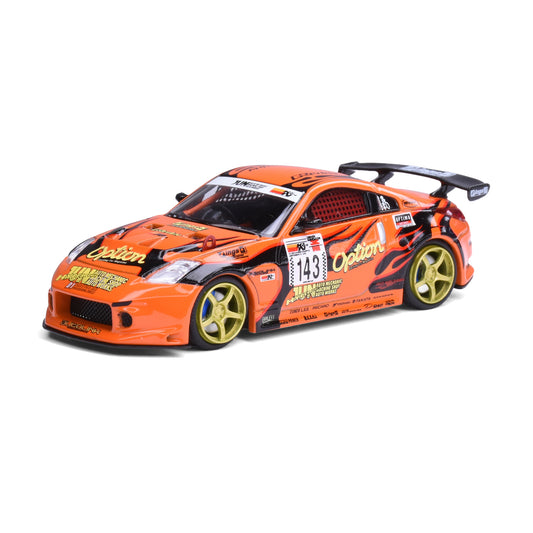 Motorhelix 1:64 Nissan Fairlady Z (Z33) Mr.Hiro x Option Stream Z 02