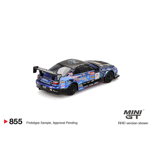 Mini GT 1:64 Nissan Silvia (S15) D-Max #70 D-Max Racing 2023 D1 Grand Prix