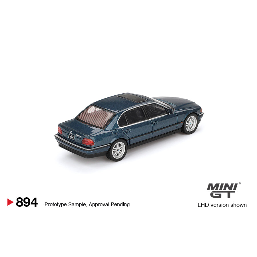 Mini GT 1:64 BMW 750IL Sorrento Blue Metallic MGT00894-BL