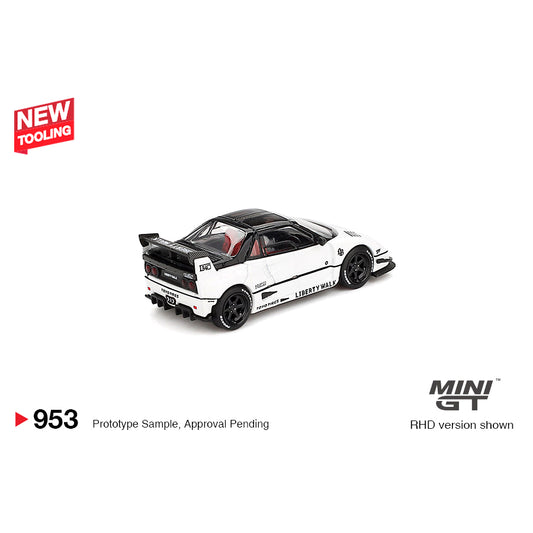 Mini GT 1:64 Mazda AZ-1 Liberty Walk LB40 White 2024 Tokyo Auto Salon
