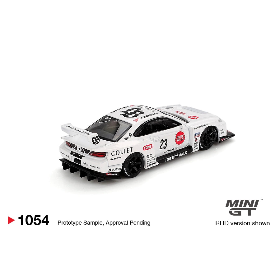 Mini GT 1:64 Nissan LB-Super Silhouette S15 SILVIA ATHLETE MGT01054-BL