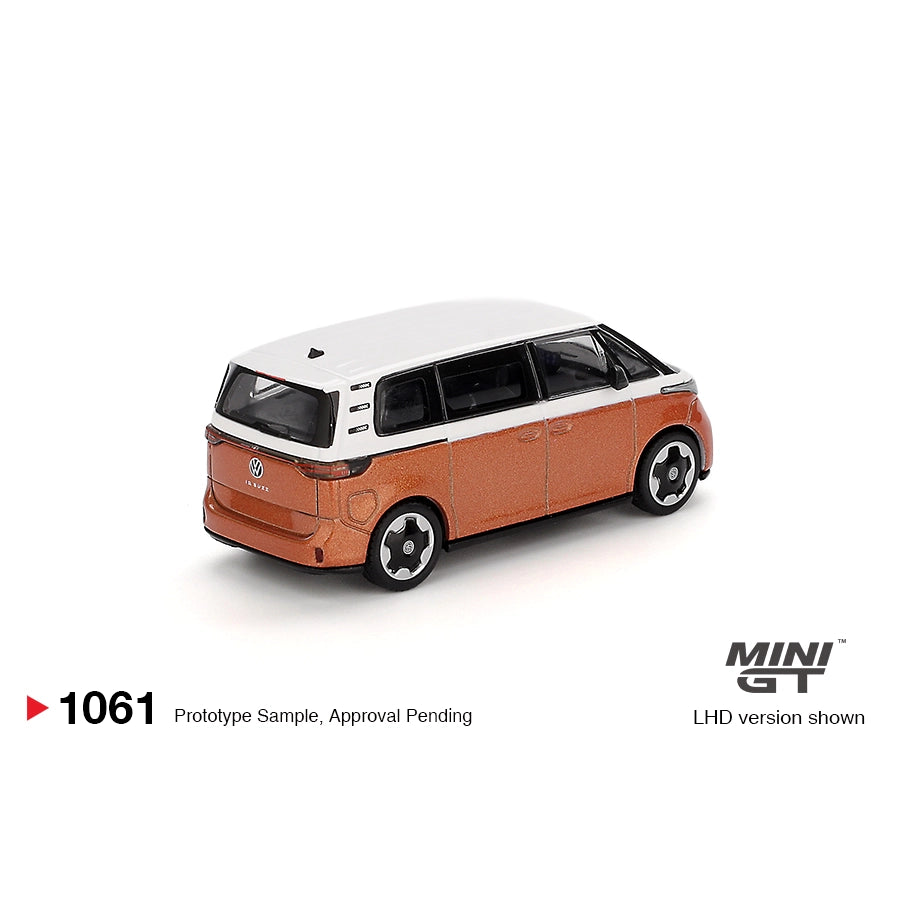 Mini GT 1:64 Volkswagen ID.Buzz Candy White / Energetic Orange MGT01061-BL