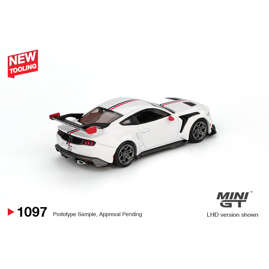 Mini GT 1:64 Ford Mustang GTD Spirit of America White