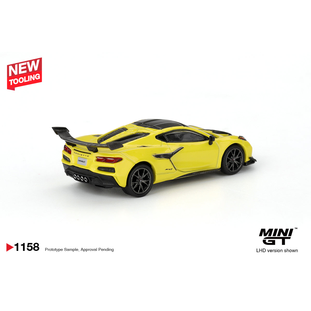 Mini GT 1:64 Chevrolet Corvette ZR1 Accelerate Yellow