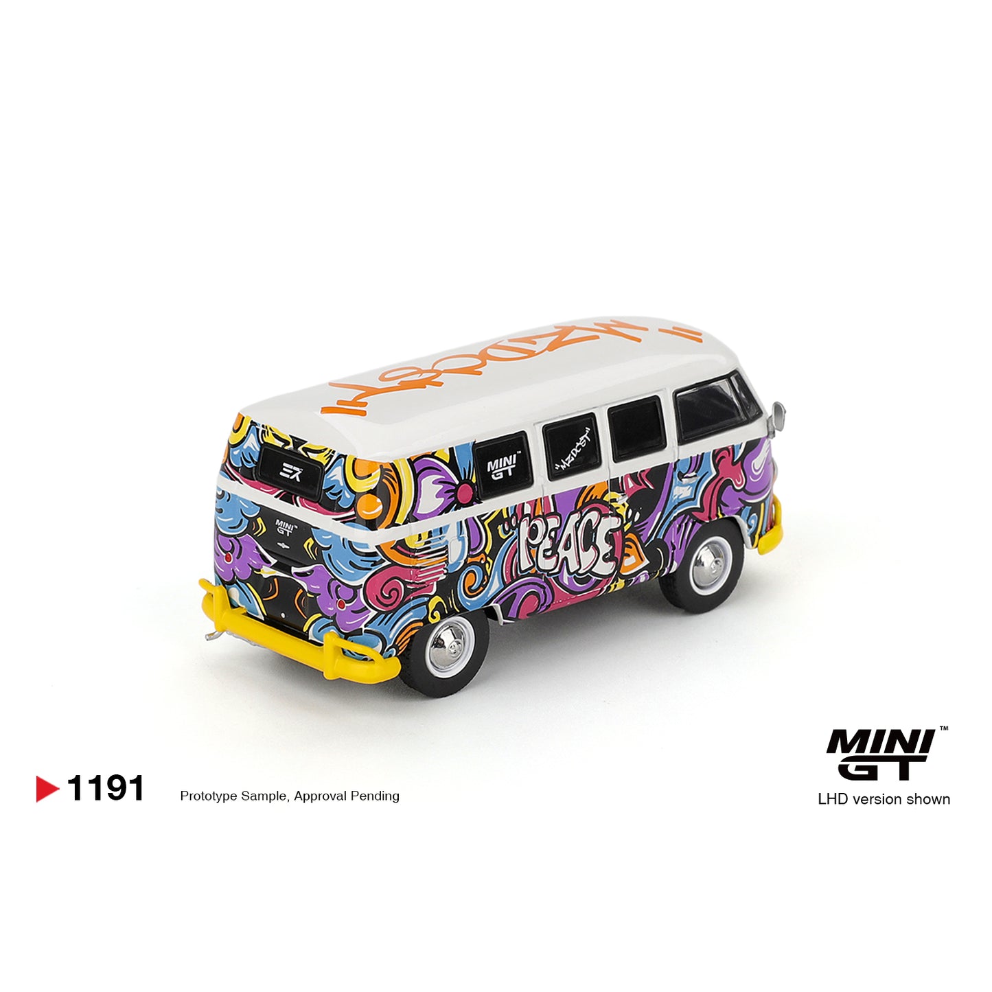 Mini GT 1:64 Volkswagen T1 Microbus Mizu Design