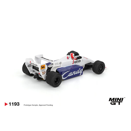 Mini GT 1:64 Toleman TG184 #20 Johnny Cecotto 1984 Monaco Grand Prix