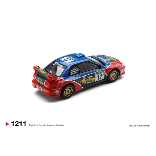 Mini GT 1:64 Subaru Impreza WRC98 #17 2000 Rally New Zealand MGT01211-BL