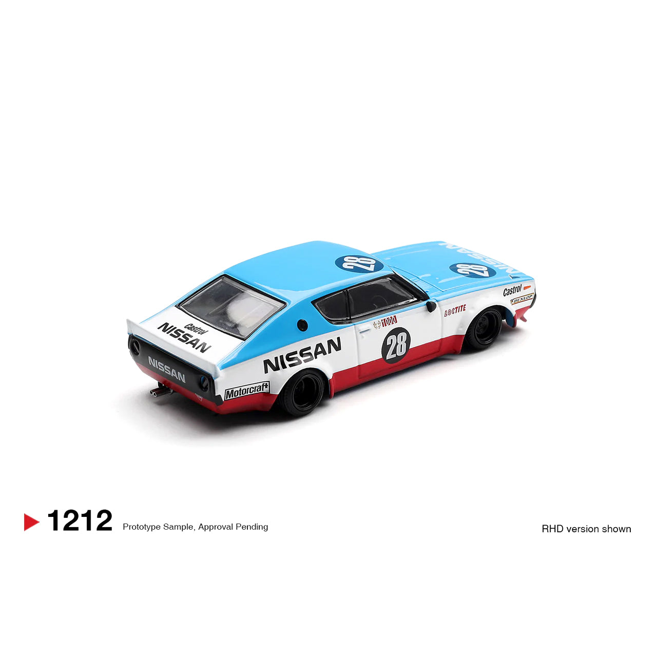 Mini GT 1:64 Nissan Skyline Kenmeri Liberty Walk Nissan Racing ’75 Concept