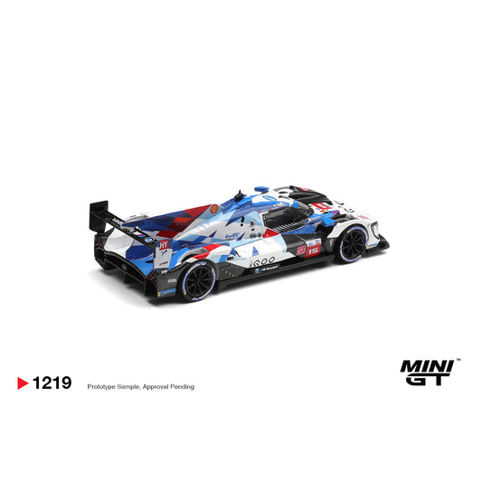 Mini GT 1:64 BMW M Hybrid V8 Hypercar #15 BMW M Team WRT 2024 Le Mans 24 Hrs MGT01219-BL