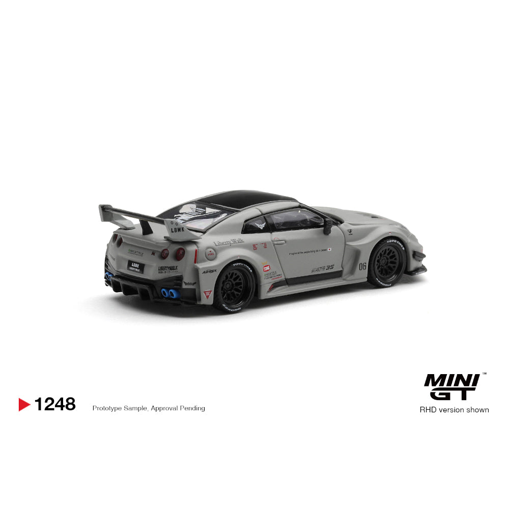 Mini GT 1:64 Nissan LB-Silhouette Works GT 35GT-RR Ver.1 Matt Grey