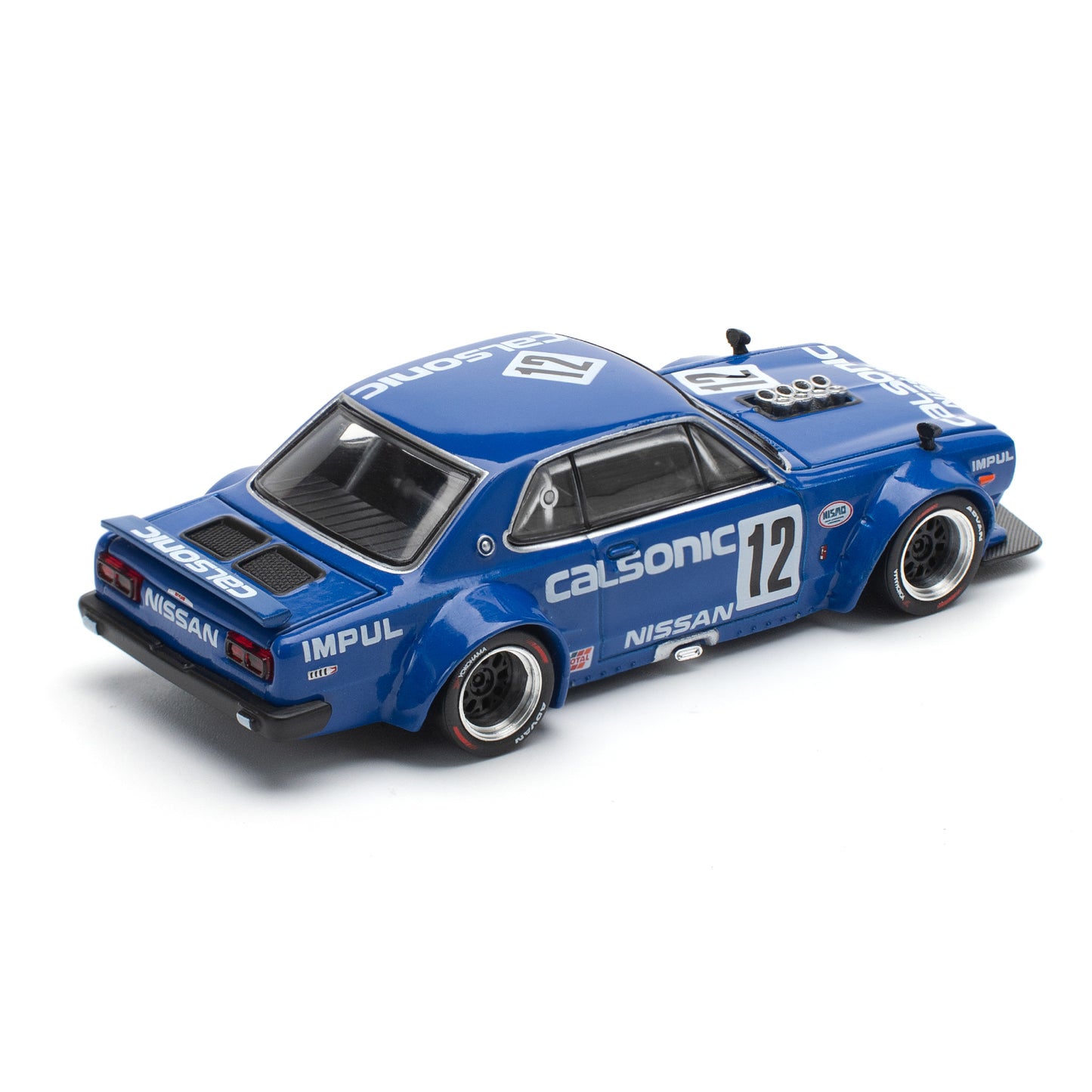 Pop Race 1:64 Skyline GT-R V8 Drift Hakosuka Calsonic