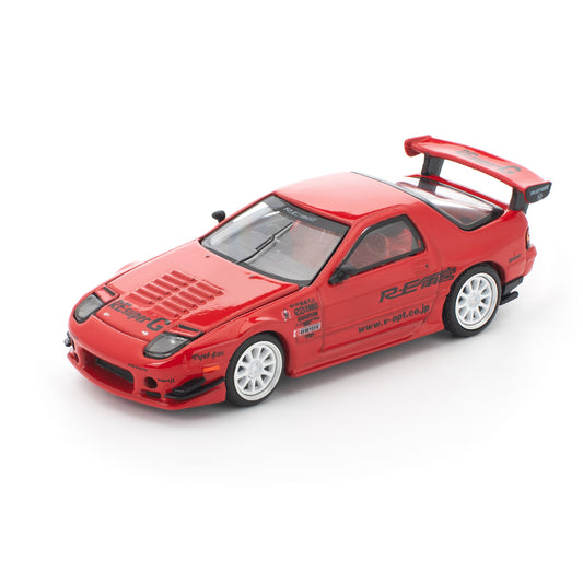 Pop Race 1:64 Mazda RX-7 FC3S Re-Amemiya Red