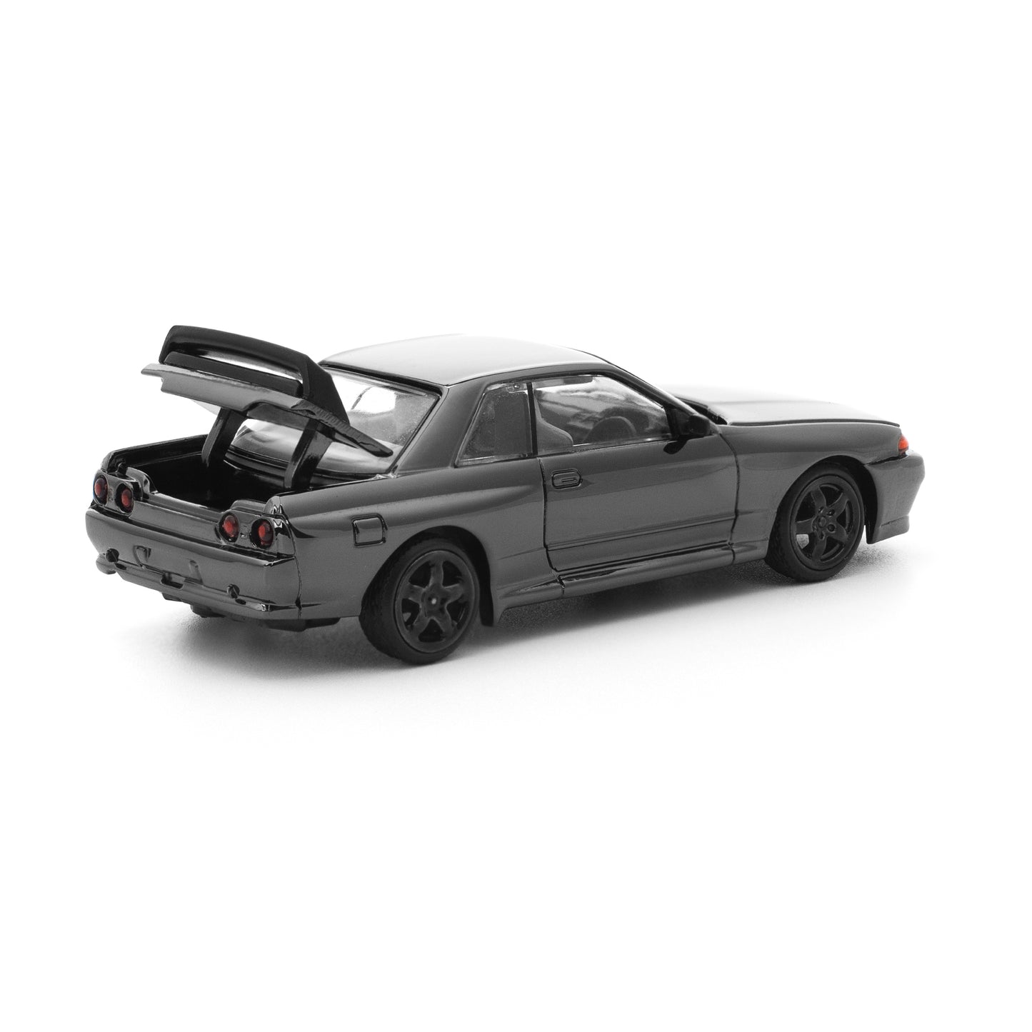 Pop Race 1:64 Nissan Skyline GT-R R32 Dark Chrome