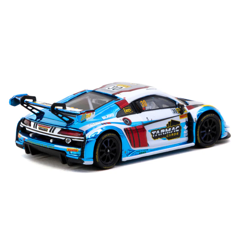 Tarmac Works 1:64 Audi R8 LMS GT3 evo II Sugo Macau GT Hobby64 & Tarmac Cards