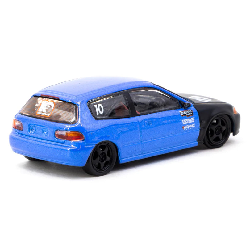 Tarmac Works 1:64 Honda Civic EG6 10th Anniversary Hobby64