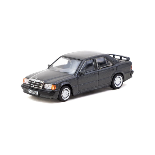 Tarmac Works 1:64 Mercedes-Benz 190 E 2.3-16 Blue-Black Metallic GLOBAL64
