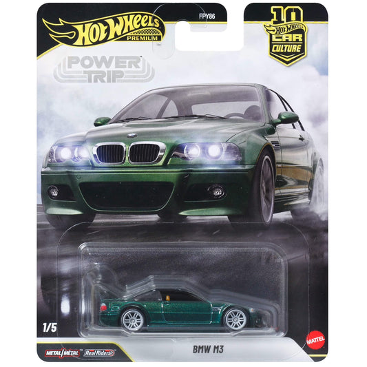 Hot Wheels Premium 1:64 Car Culture Power Trip Case R Set of 5 FPY86-961R