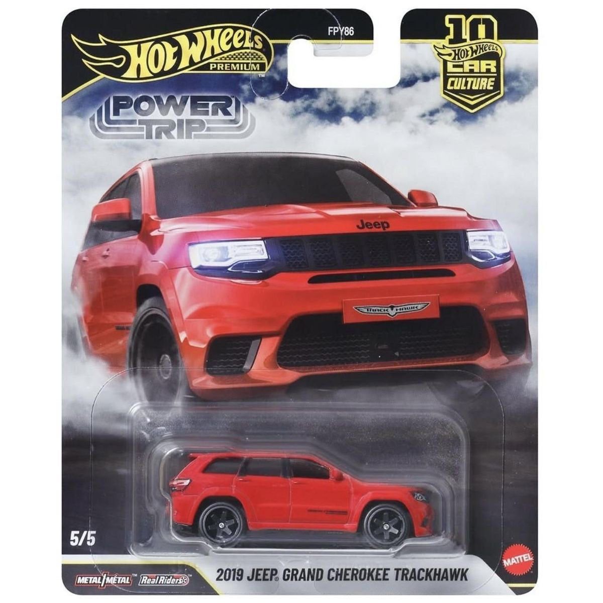 Hot Wheels Premium 1:64 Car Culture Power Trip Case R Set of 5 FPY86-961R