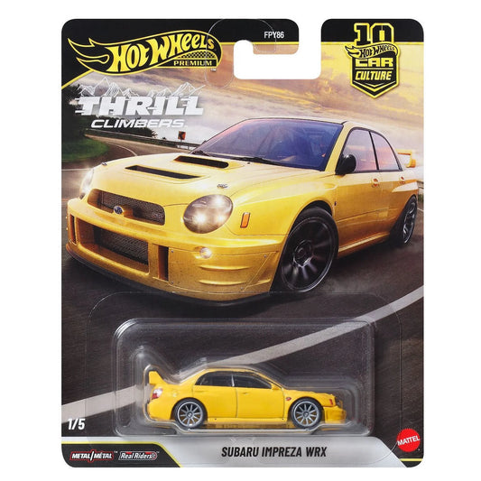 Hot Wheels Premium 1:64 Car Culture Thrill Climbers Set of 5 Case Q