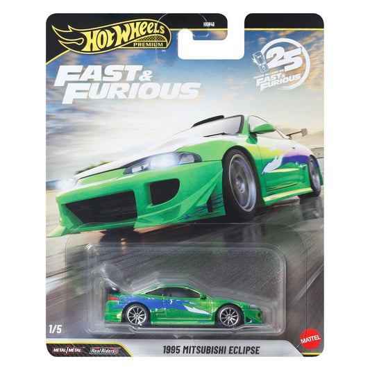 Hot Wheels Premium 1:64 Fast and Furious 25th Anniversary Case N Case of 10