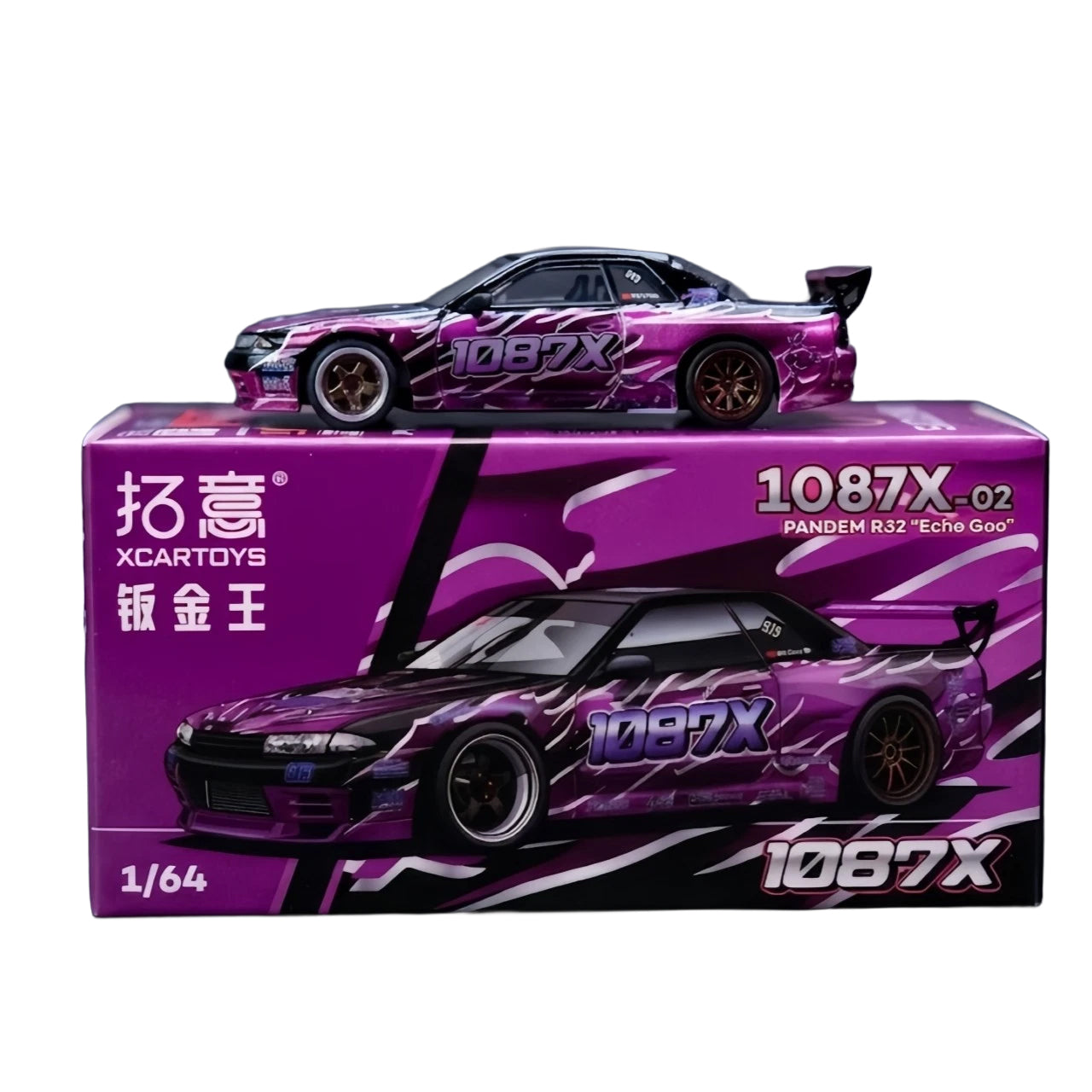 XCarToys x Pop Race 1:64 Pandem R32 Echo Gao 1087X HEC 2026