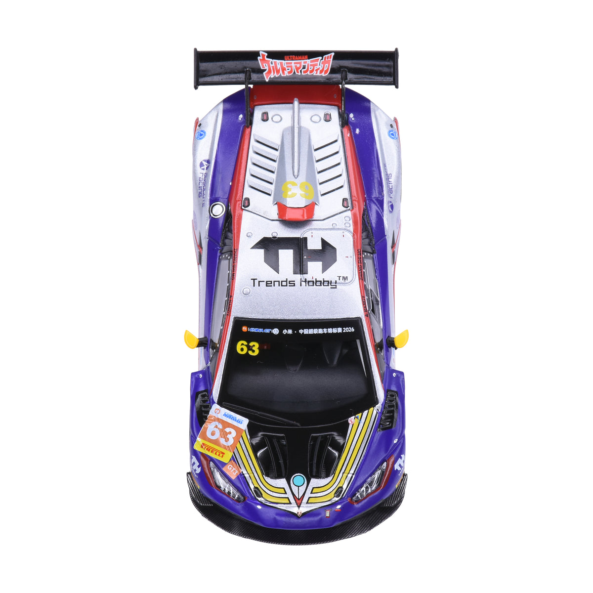 Trends Hobby 1:64 Lamborghini Huracan GT3 EVO2 Absolute Racing 2026