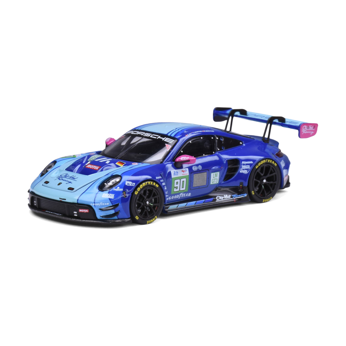 Trends Hobby 1:64 Porsche 911 GT3 R Le Man 24H 2025 #90 Chip Hart Racing