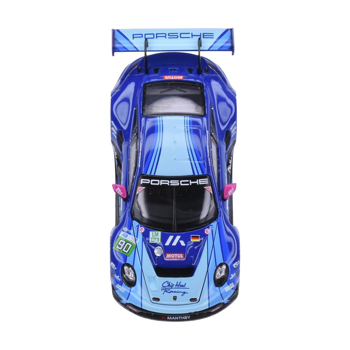 Trends Hobby 1:64 Porsche 911 GT3 R Le Man 24H 2025 #90 Chip Hart Racing
