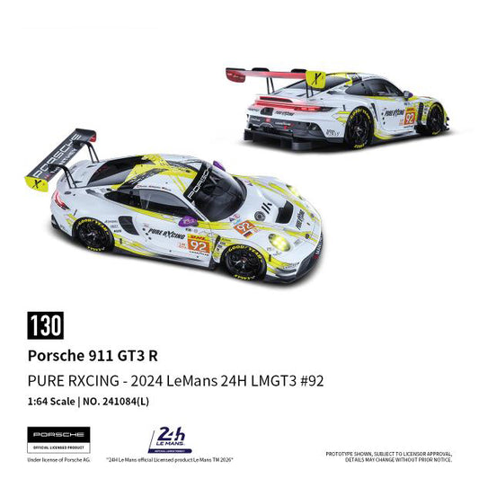 [PRE ORDER] Trends Hobby 1:64 Porsche 911 GT3 R LeMans 24h 2024 #92