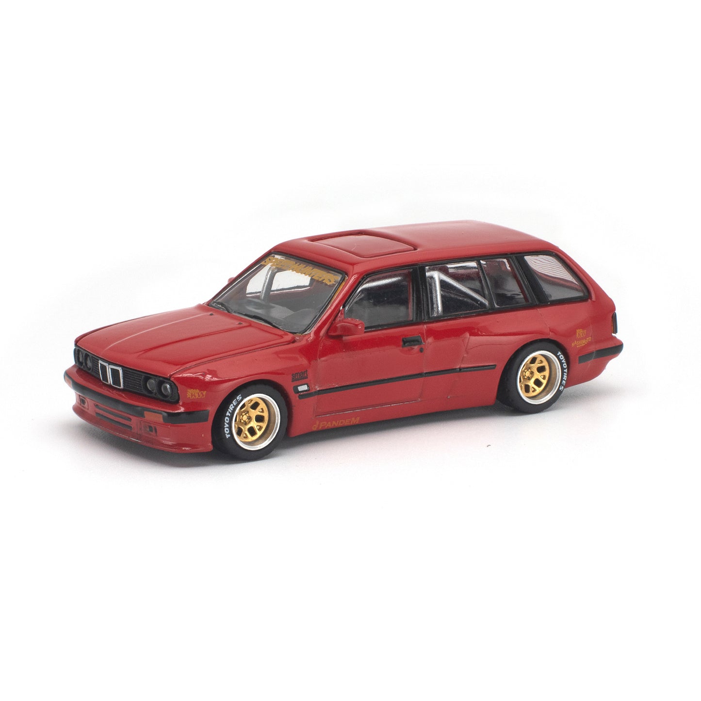 [PRE ORDER] Pop Race 1:64 Pandem E30 Touring Red