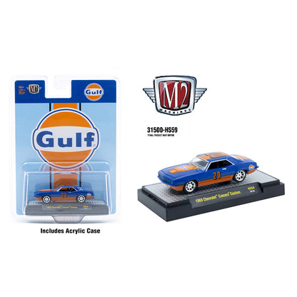 M2 Machines 1:64 1969 Chevrolet Camaro Custom GULF