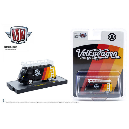 M2 Machines 1:64 1960 VW Delivery Van with Rack 31500-HS69
