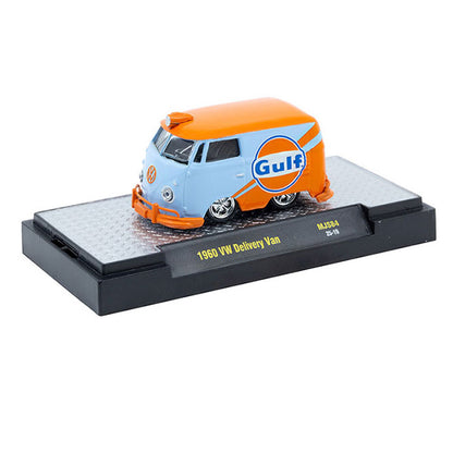 M2 Machines 1:64 1960 Volkswagen Delivery Van Custom GULF