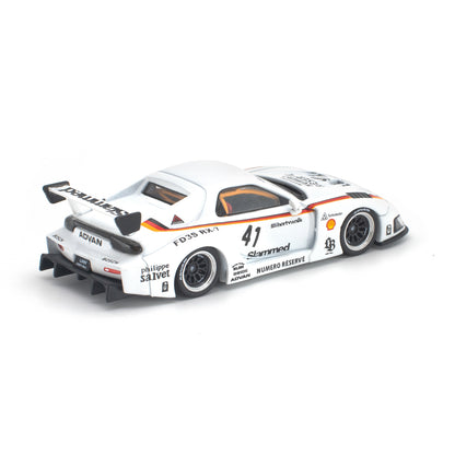 [PRE ORDER] Pop Race 1:64 LB Super Silhouette RX7 FD3S White