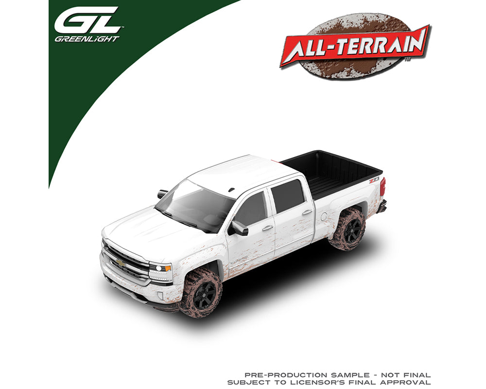 Greenlight 1:64 All Terrain 2016 Chevrolet Silverado Muddy 35330-B