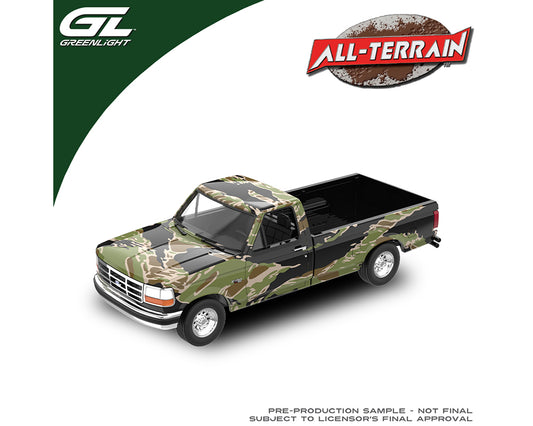 Greenlight 1:64 All Terrain 1993 Ford F-150 Camouflage 35330-C