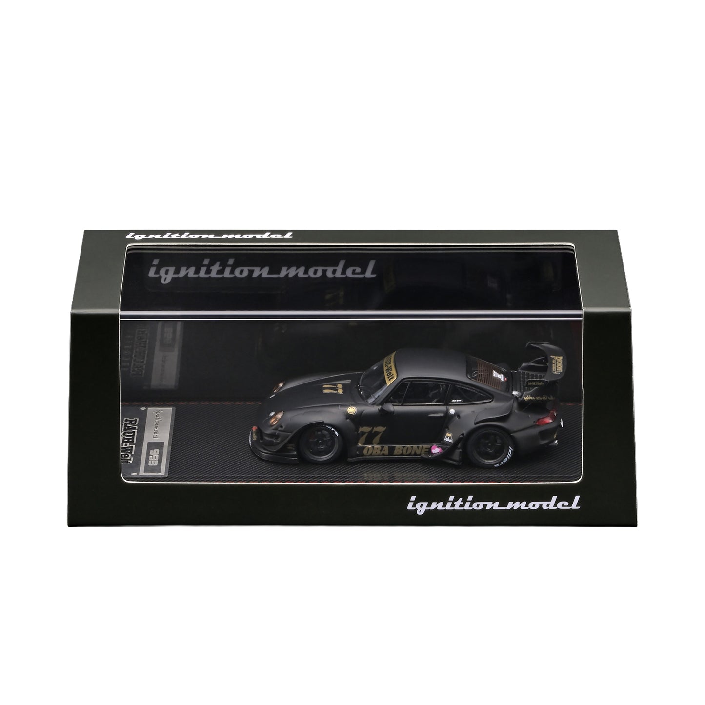 [PRE ORDER] Ignition Model 1:64 RWB 993 Matte Black