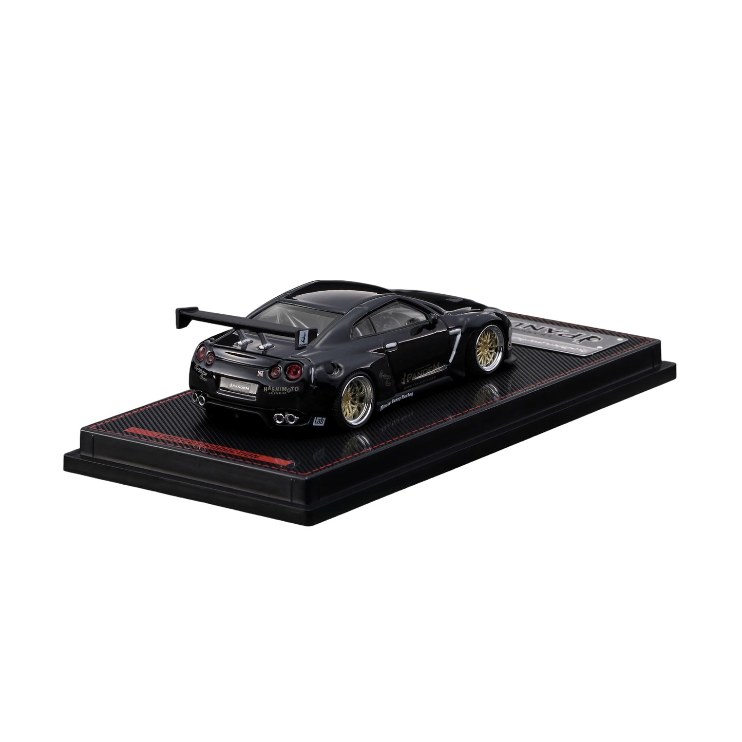 [PRE ORDER] Ignition Model 1:64 Pandem R35 GT-R Black Metallic