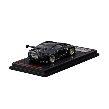 [PRE ORDER] Ignition Model 1:64 Pandem R35 GT-R Black Metallic