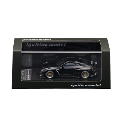 [PRE ORDER] Ignition Model 1:64 Pandem R35 GT-R Black Metallic