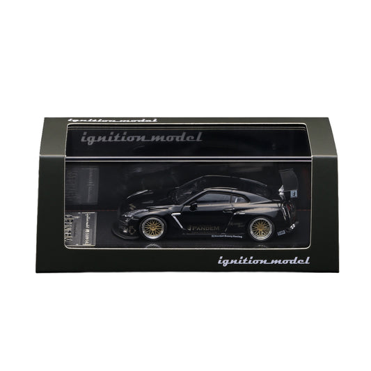 [PRE ORDER] Ignition Model 1:64 Pandem R35 GT-R Black Metallic