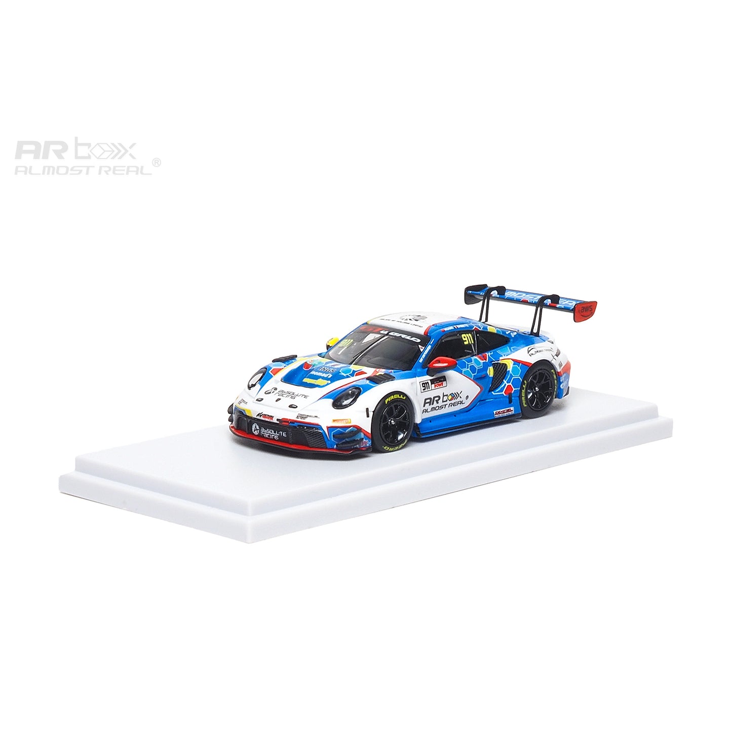 [PRE ORDER] Almost Real 1:64 Porsche 911 GT3 R 2026 GT World Challenge Asia Sepang #911 Presentation Car
