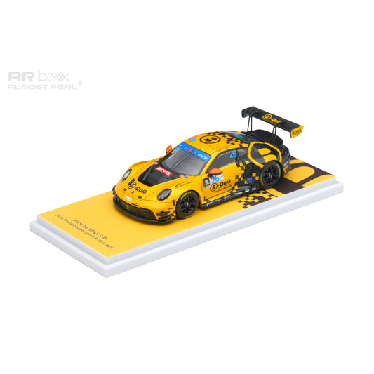 [PRE ORDER] Almost Real 1:64 Porsche 911 GT3 R 2025 Thailand Super Series B-Quik Absolute Racing #26