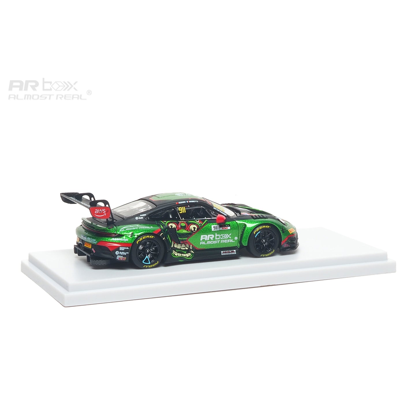 [PRE ORDER] Almost Real 1:64 Porsche 911 GT3 R 2026 GT World Challenge Asia Mandalika #911