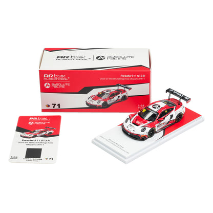 [PRE ORDER] Almost Real 1:64 Porsche 911 GT3 R 2025 GT World Challenge Asia Okayama #911